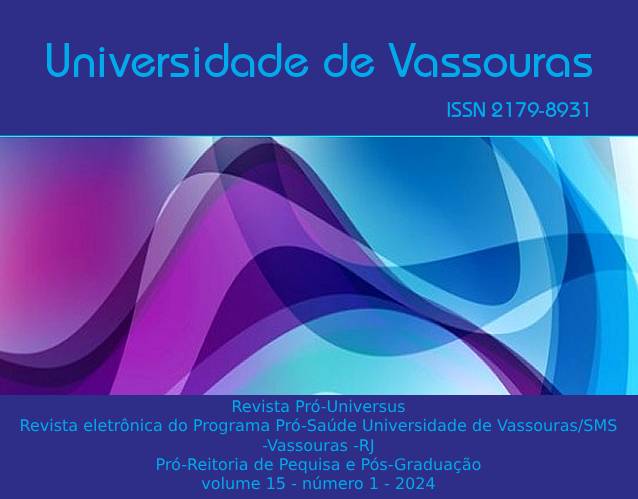 					Visualizar v. 15 n. 1 (2024): Revista Pró-UniverSUS V15N1
				